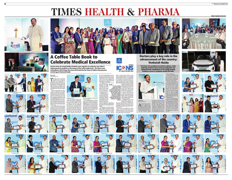 You are currently viewing Leading Excellence in Healthcare – London IVF at The Times Icons of Healthcare 2023, Vizag